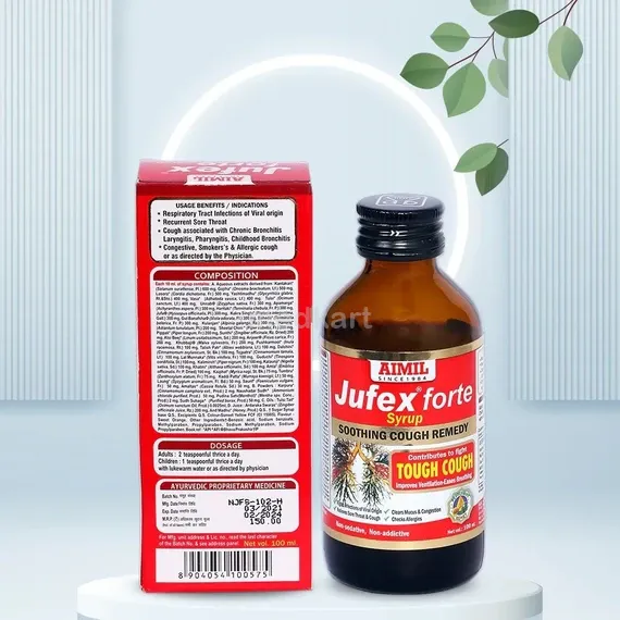 jufex forte syrup 100 ml